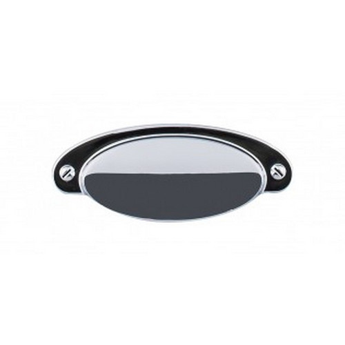 Top Knobs - Dakota Collection - Dakota Cup Pull 2 9/16" (c-c) - Polished Chrome - M1900