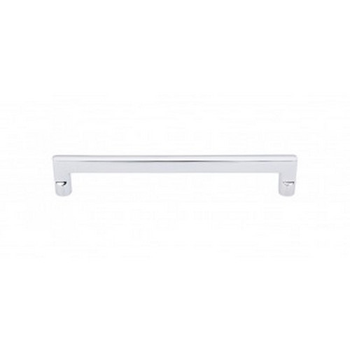 Top Knobs - Aspen II Collection - Aspen II Flat Sided Pull 9" (c-c) - Polished Chrome - M1979