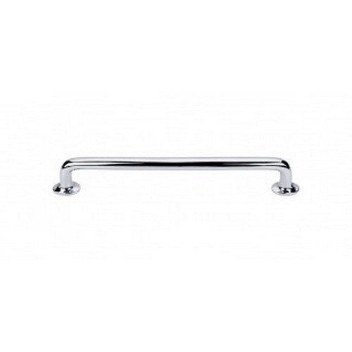 Top Knobs - Aspen II Collection - Aspen II Rounded Pull 12" (c-c) - Polished Chrome - M1997