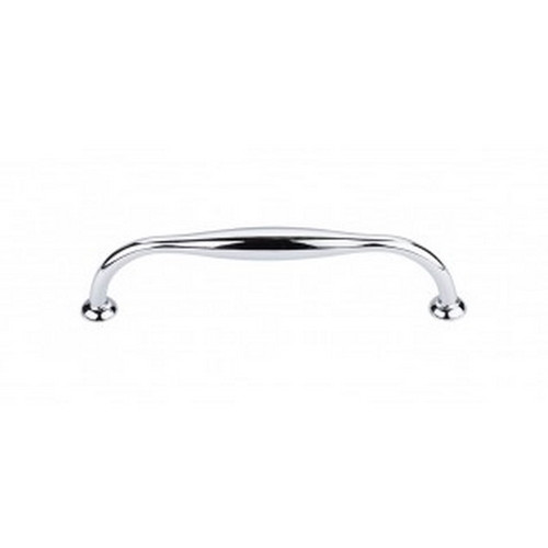 Top Knobs - Chareau Collection - Shrewsbury D-Pull 5 1/16" (c-c) - Polished Chrome - TK384PC