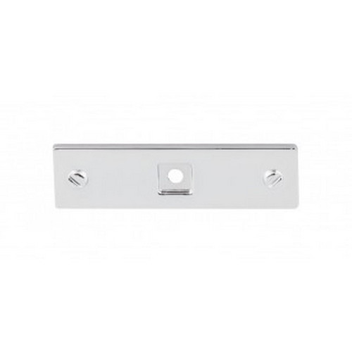 Top Knobs - Barrington Collection - Channing Backplate 3" - Polished Chrome - TK741PC