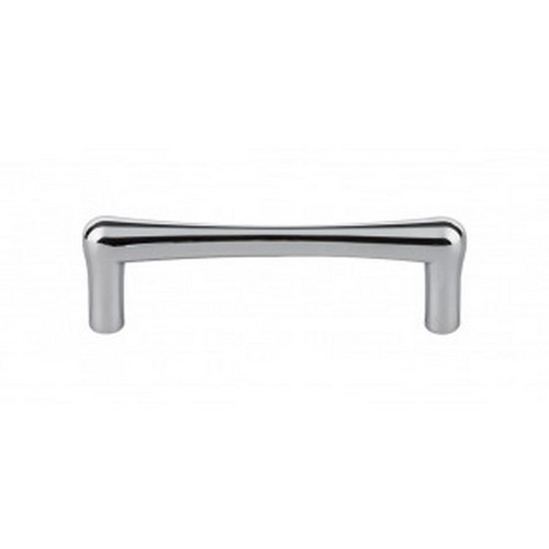 Top Knobs - Barrington Collection - Brookline Pull 3 3/4" (c-c) - Polished Chrome - TK763PC