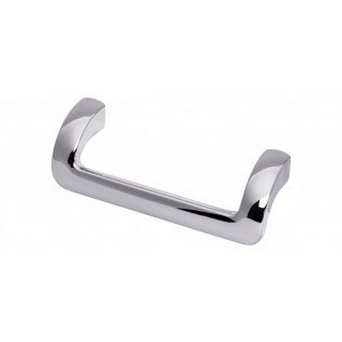 Top Knobs - Lynwood Collection - Kentfield Pull 3 3/4 Inch - Polished Chrome - TK950PC
