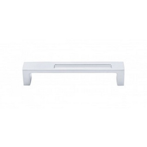 Top Knobs - Sanctuary II Collection - Modern Metro Slot Pull 5" (c-c) - Aluminum - TK266ALU