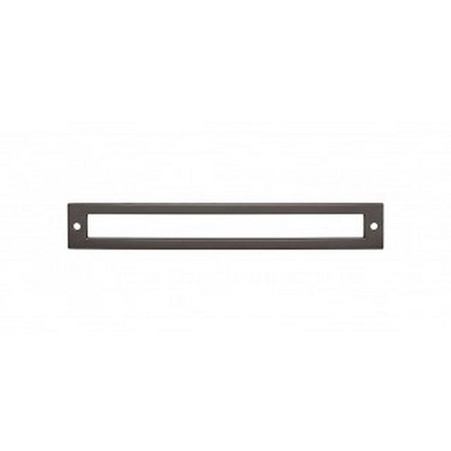 Top Knobs - Lynwood Collection - Hollin Backplate 7 9/16 Inch - Ash Gray - TK927AG