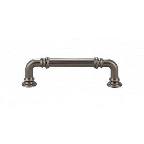Top Knobs - Chareau Collection - Reeded Pull 3 3/4 Inch (c-c) - Ash Gray - TK322AG