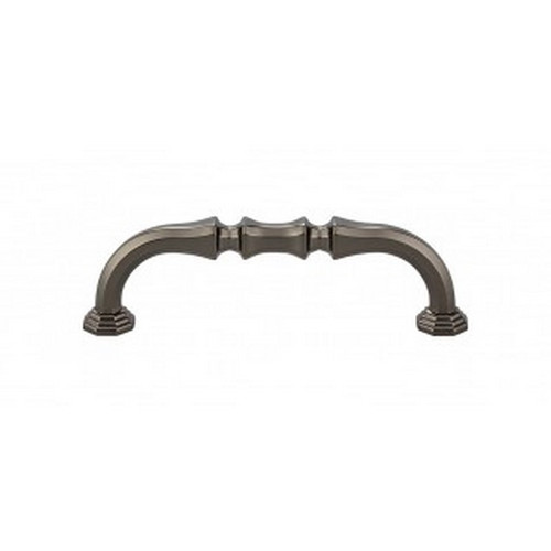 Top Knobs - Chareau Collection - Chalet Pull 3 3/4 Inch (c-c) - Ash Gray - TK341AG