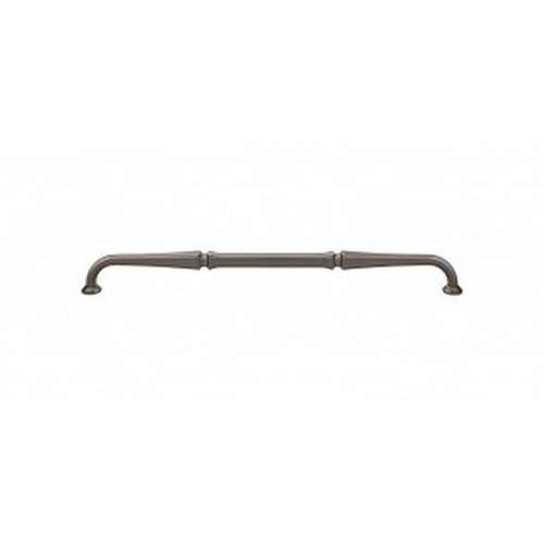 Top Knobs - Chareau Collection - Chalet Pull 12 Inch (c-c) - Ash Gray - TK345AG