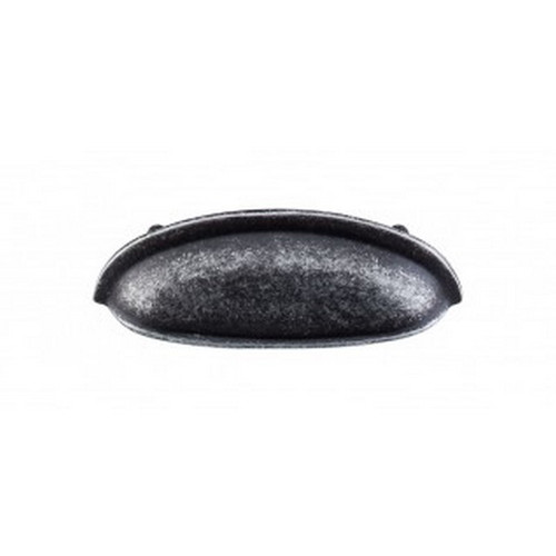 Top Knobs - Somerset Collection - Somerset Cup Pull 3" (c-c) - Black Iron - M363
