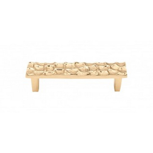 Top Knobs - Cobblestone Collection - Cobblestone Pull 3 3/4" (c-c) - Brass - TK304BR