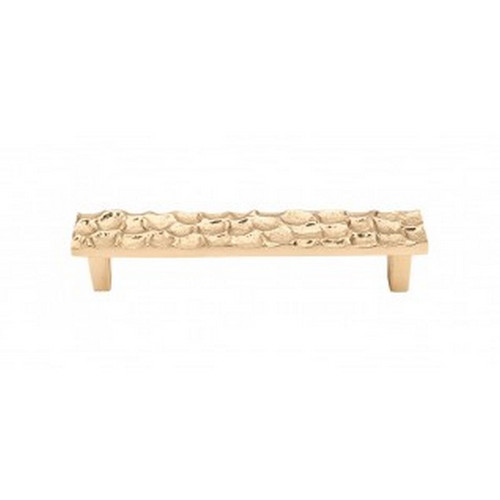 Top Knobs - Cobblestone Collection - Cobblestone Pull 5 1/16" (c-c) - Brass - TK305BR