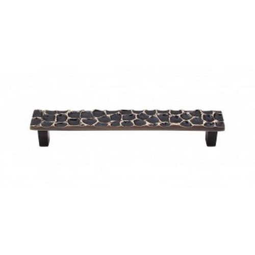 Top Knobs - Cobblestone Collection - Cobblestone Pull 6 5/16" (c-c) - Brass Antique - TK306BA