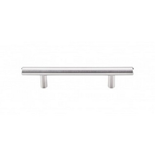 Top Knobs - Stainless Collection - Solid Bar Pull 3 3/4" (c-c) - Brushed Stainless Steel - SS3