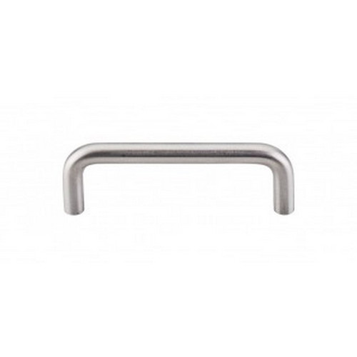 Top Knobs - Stainless Collection - Bent Bar 3 3/4" (c-c) (10mm Diameter) - Brushed Stainless Steel - SS31