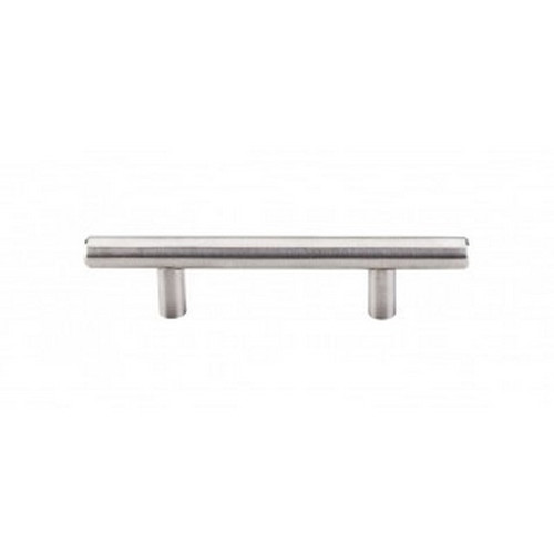 Top Knobs - Stainless Collection - Hollow Bar Pull 3" (c-c) - Brushed Stainless Steel - SSH1