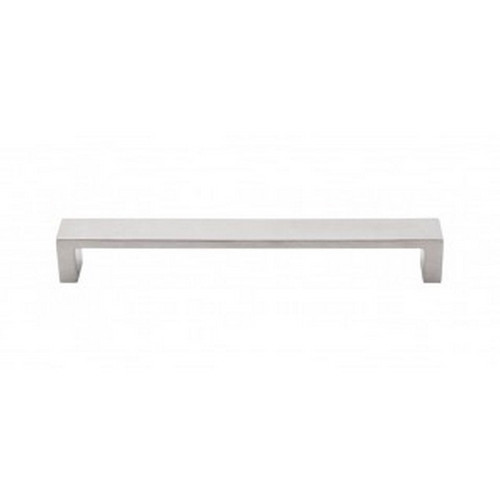 Top Knobs - Sanctuary II Collection - Modern Metro Pull 7" (c-c) - Brushed Stainless Steel - TK252SS