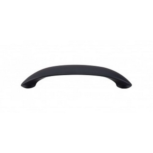 Top Knobs - Nouveau II Collection - New Haven Pull 5 1/16" (c-c) - Flat Black - M520