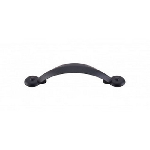 Top Knobs - Dakota Collection - Angle Pull 3" (c-c) - Flat Black - M1733