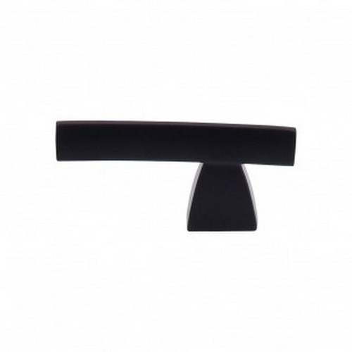 Top Knobs - Sanctuary Collection - Arched Knob/Pull 2 1/2" - Flat Black - TK2BLK