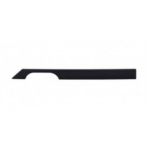 Top Knobs - Sanctuary Collection - Tapered Bar Pull 12" (c-c) - Flat Black - TK16BLK