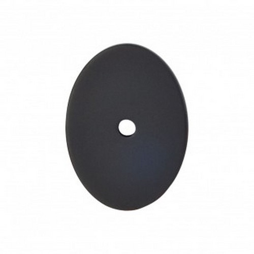Top Knobs - Sanctuary Collection - Oval Backplate Large 1 3/4" - Flat Black - TK62BLK