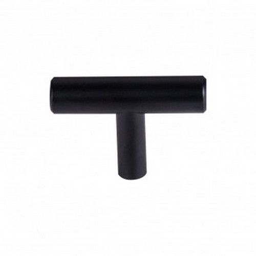 Top Knobs - Bar Pulls Collection - Hopewell T-Handle 2" - Flat Black - M1884