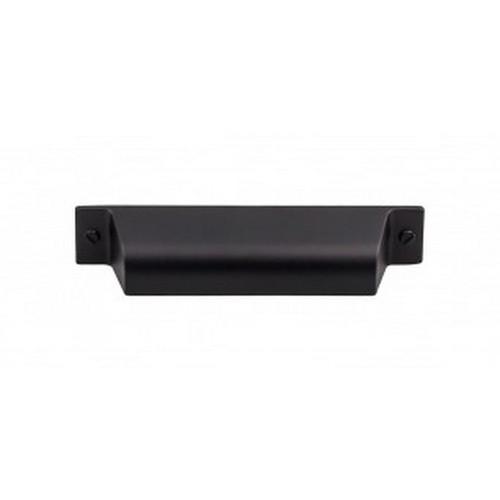 Top Knobs - Barrington Collection - Channing Cup Pull 3 3/4" (c-c) - Flat Black - TK773BLK