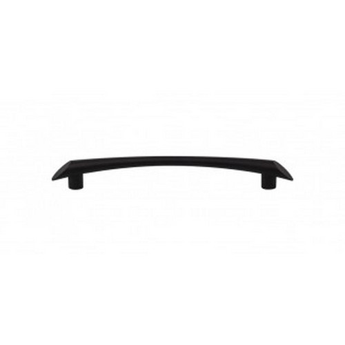 Top Knobs - Barrington Collection - Edgewater Pull 6 5/16" (c-c) - Flat Black - TK784BLK