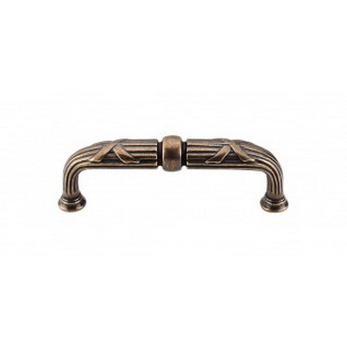 Top Knobs - Edwardian Collection - Ribbon & Reed D-Pull 3 3/4" (c-c) - German Bronze - M936
