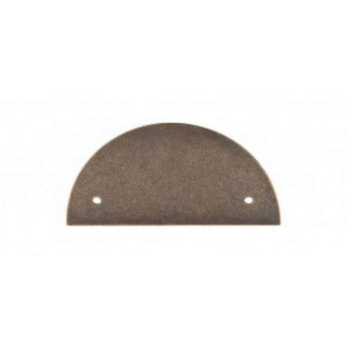 Top Knobs - Sanctuary Collection - Half Circle Backplate 3 1/2" (c-c) - German Bronze - TK54GBZ