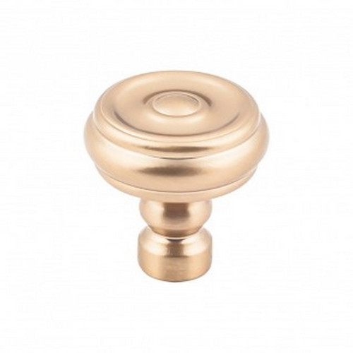 Top Knobs - Devon Collection - Brixton Button Knob 1 1/4 Inch - Honey Bronze - TK882HB