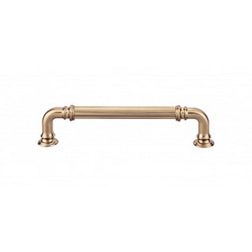 Top Knobs - Chareau Collection - Reeded Pull 5 Inch (c-c) - Honey Bronze - TK323HB