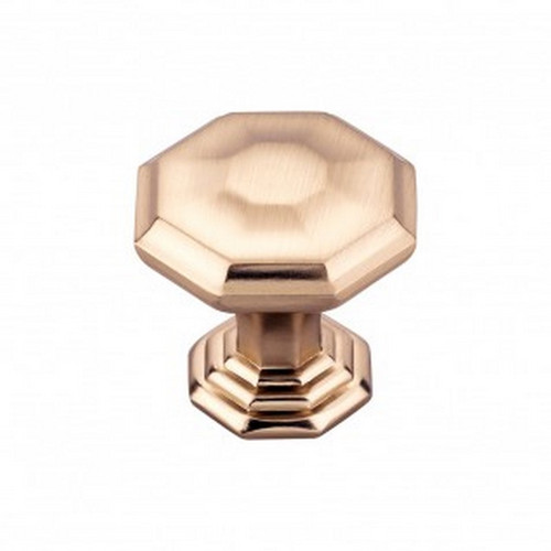 Top Knobs - Chareau Collection - Chalet Knob 1 1/8 Inch - Honey Bronze - TK340HB