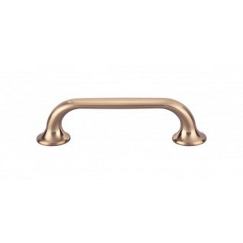 Top Knobs - Mercer Collection - Oculus Oval Pull 3 3/4 Inch (c-c) - Honey Bronze - TK593HB