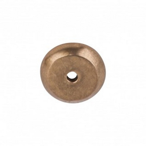 Top Knobs - Aspen Collection - Aspen Round Backplate 7/8" - Light Bronze - M1456