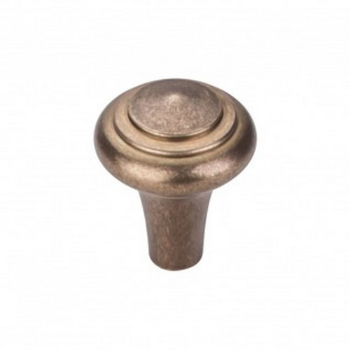 Top Knobs - Aspen Collection - Aspen Peak Knob 1" - Light Bronze - M1481