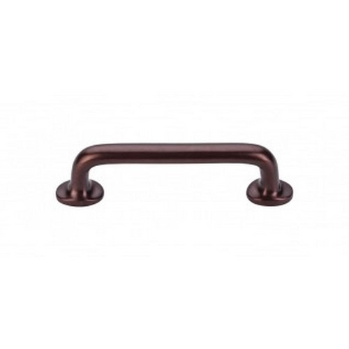 Top Knobs - Aspen Collection - Aspen Rounded Pull 4" (c-c) - Mahogany Bronze - M1388