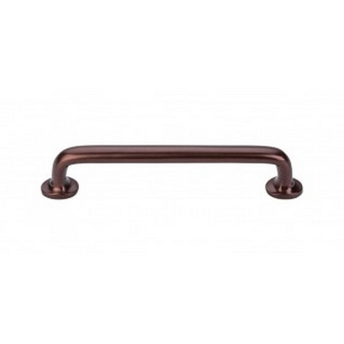 Top Knobs - Aspen Collection - Aspen Rounded Pull 6" (c-c) - Mahogany Bronze - M1393