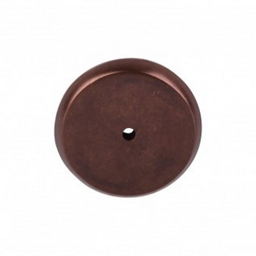 Top Knobs - Aspen Collection - Aspen Round Backplate 1 3/4" - Mahogany Bronze - M1468