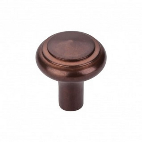 Top Knobs - Aspen Collection - Aspen Peak Knob 1 1/4" - Mahogany Bronze - M1488