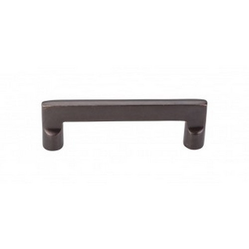 Top Knobs - Aspen Collection - Aspen Flat Sided Pull 4" (c-c) - Medium Bronze - M1362