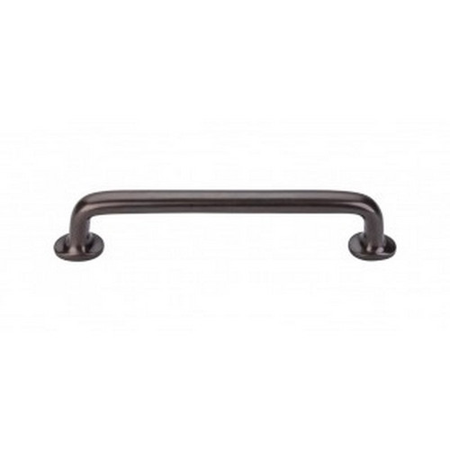 Top Knobs - Aspen Collection - Aspen Rounded Pull 6" (c-c) - Medium Bronze - M1392