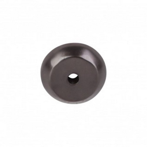 Top Knobs - Aspen Collection - Aspen Round Backplate 7/8" - Medium Bronze - M1457