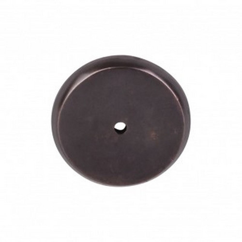 Top Knobs - Aspen Collection - Aspen Round Backplate 1 3/4" - Medium Bronze - M1467