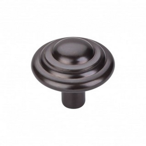 Top Knobs - Aspen Collection - Aspen Button Knob 1 3/4" - Medium Bronze - M1477