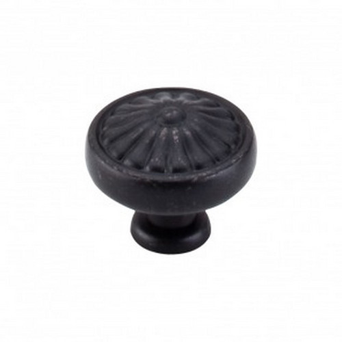 Top Knobs - Normandy Collection - Flower Knob 1 1/4" - Patina Black - M602