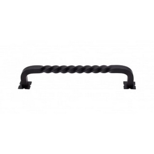 Top Knobs - Appliance Collection - Normandy Twist Pull 7" (c-c) - Patina Black - M1246-7