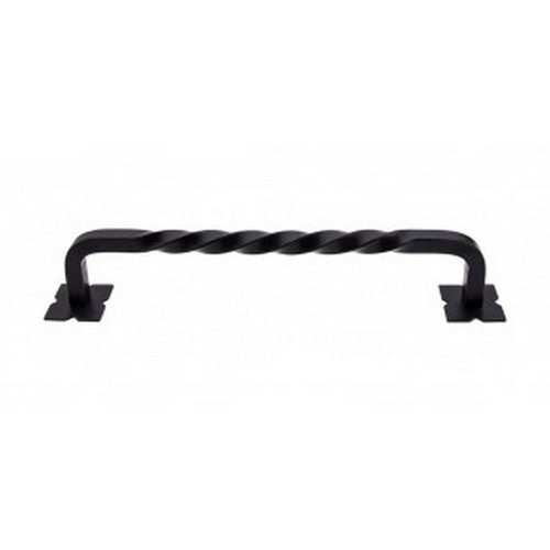 Top Knobs - Appliance Collection - Normandy Twist Appliance Pull 12" (c-c) - Patina Black - M1246-12