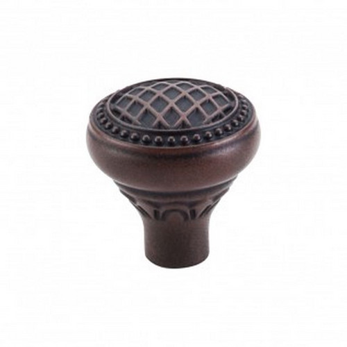 Top Knobs - Trevi Collection - Trevi Round Knob 1 5/16" - Patina Rouge - TK173PAR