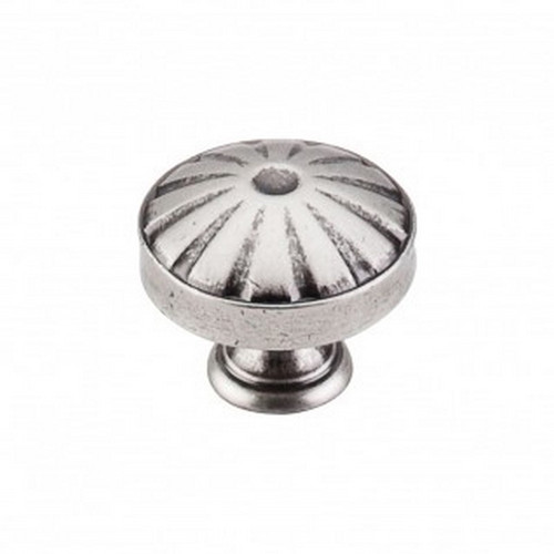 Top Knobs - Dakota Collection - Hudson Knob 1 1/4" - Pewter Antique - M1223